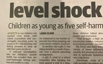 Kids’ Stress Level Shock – Kids as Young as 5 Self Harm